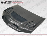 2003-2005 Mitsubishi EVO 8 4 doors G Speed Style Carbon Fiber Black Hood
