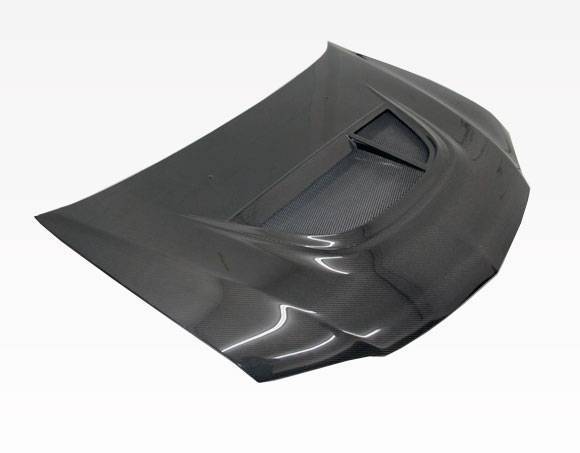 2003-2005 Mitsubishi EVO 8 4 doors GT Style Carbon Fiber Black Hood