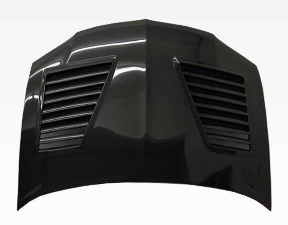 2003-2005 Mitsubishi EVO 8 4 doors GTC Style Carbon Fiber Black Hood