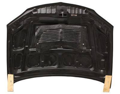 2003-2005 Mitsubishi EVO 8 4 doors OEM Style Carbon Fiber Black Hood