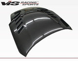 2003-2008 Nissan 350Z 2 doors Astek Style Carbon Fiber Black Hood