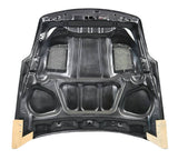 2003-2006 Nissan 350Z 2 doors HMV Style Carbon Fiber Black Hood
