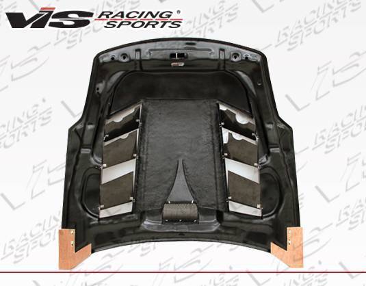 2003-2006 Nissan 350Z 2 doors SNIPER Style Carbon Fiber Black Hood