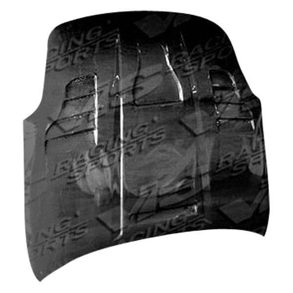 2003-2006 Nissan 350Z 2 doors Invader 3 Style Carbon Fiber Black Hood