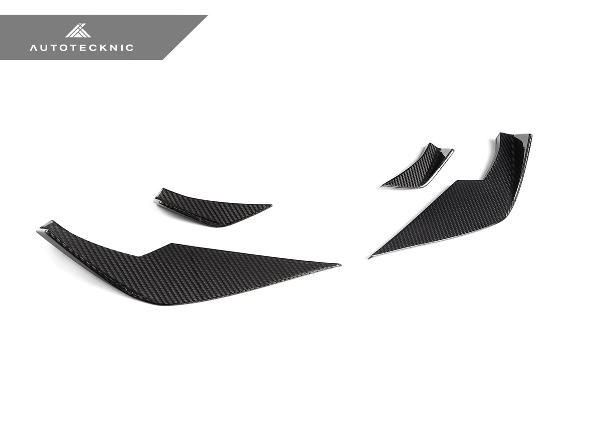 AutoTecknic Dry Carbon Corsa Canard Set - BMW G80 M3 | G82 M4