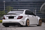 2012-2014 Mercedes Benz W204 C Class Sedan BKSS Style Wide Full Body Kit  (Not Fit AMG)
