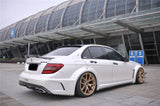 2012-2014 Mercedes Benz W204 C Class Sedan BKSS Style Wide Full Body Kit  (Not Fit AMG)