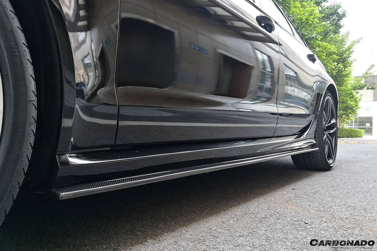 2013-2018 Audi RS6 Avant MN Style Carbon Fiber Side Skirts