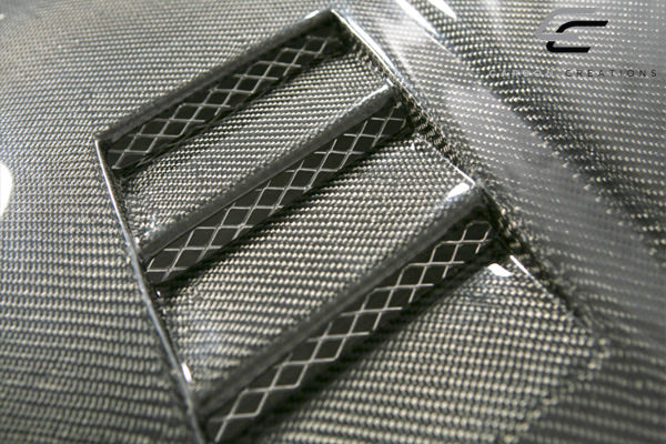 2003-2006 Nissan 350Z Z33 Carbon Creations Dritech JGTC Hood - 1 Piece