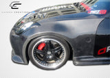 2003-2008 Nissan 350Z Z33 Carbon Creations OEM Look Fenders - 2 Piece