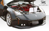 2003-2008 Nissan 350Z Z33 2DR Duraflex Vader 3 Wide Body Kit - 9 Piece