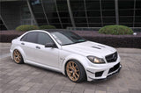 2012-2014 Mercedes Benz W204 C Class Sedan BKSS Style Wide Full Body Kit  (Not Fit AMG)
