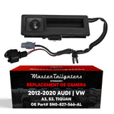 Audi A3/S3 Sedan (2015-2020), A3 E-Tron (2016-2017) / VW Tiguan/Tiguan Limited (2012-2017) OEM Replacement Backup Camera OE Part # 5N0-827-566-AL
