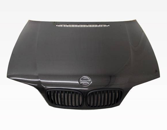 2004-2005 BMW 3 SERIES E46 2 doors OEM Style Carbon Fiber Black Hood