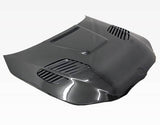 2004-2010 BMW 5 SERIES E60 4 doors GTR Style Carbon Fiber Black Hood