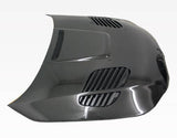 2004-2010 BMW 5 SERIES E60 4 doors GTR Style Carbon Fiber Black Hood