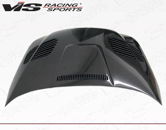 2004-2010 BMW 5 SERIES E60 4 doors GTR Style Carbon Fiber Black Hood