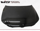 2004-2010 BMW 5 SERIES E60 4 doors OEM Style Carbon Fiber Black Hood