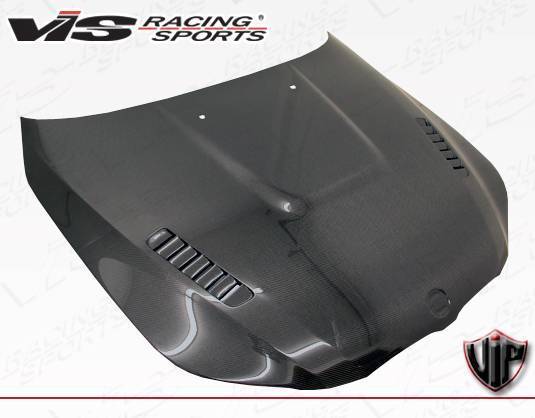 2004-2010 BMW 5 SERIES E60 4 doors XTS Style Carbon Fiber Black Hood