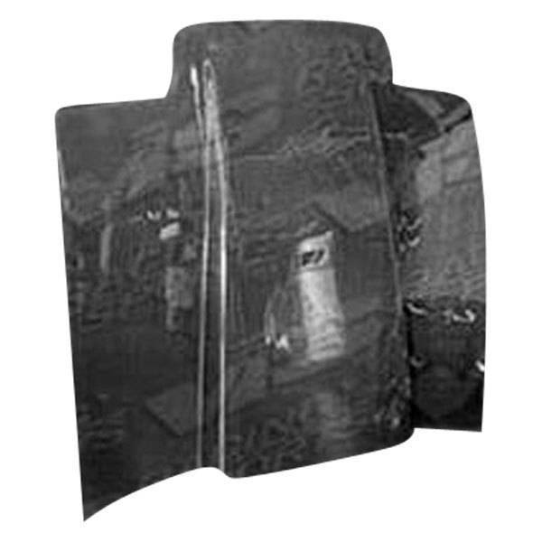 2004-2008 Chevrolet Colorado 4 doors 2 doors Cowl Induction Style Carbon Fiber Black Hood