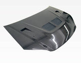 2004-2005 Honda Civic 4 doors 2 doors EVO Style Carbon Fiber Black Hood