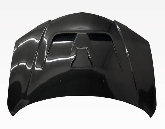 2004-2009 Mazda 3 4 doors FUZION Style Carbon Fiber Black Hood
