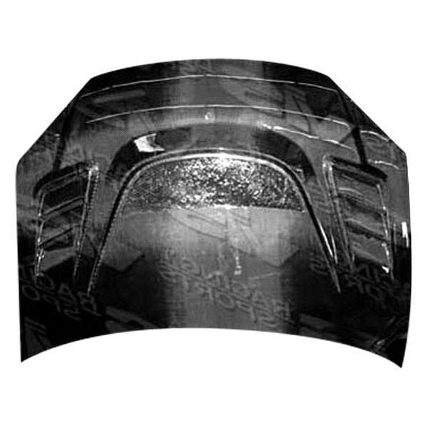 2004-2009 Mazda 3 4 doors G Speed Style Carbon Fiber Black Hood