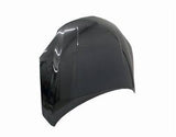 2004-2009 Mazda 3 4 doors OEM Style Carbon Fiber Black Hood