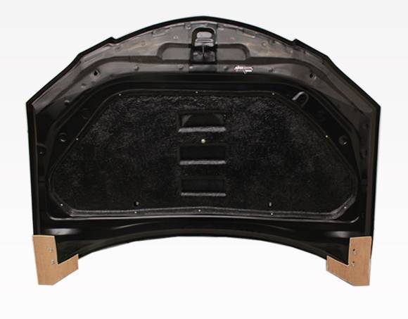 2004-2009 Mazda 3 4 doors V Speed Style Carbon Fiber Black Hood