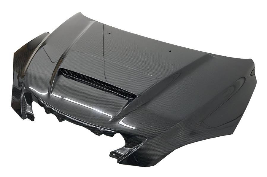 2004-2009 Mazda 3 Hatchback Mazda Speed Style Carbon Fiber Black Hood