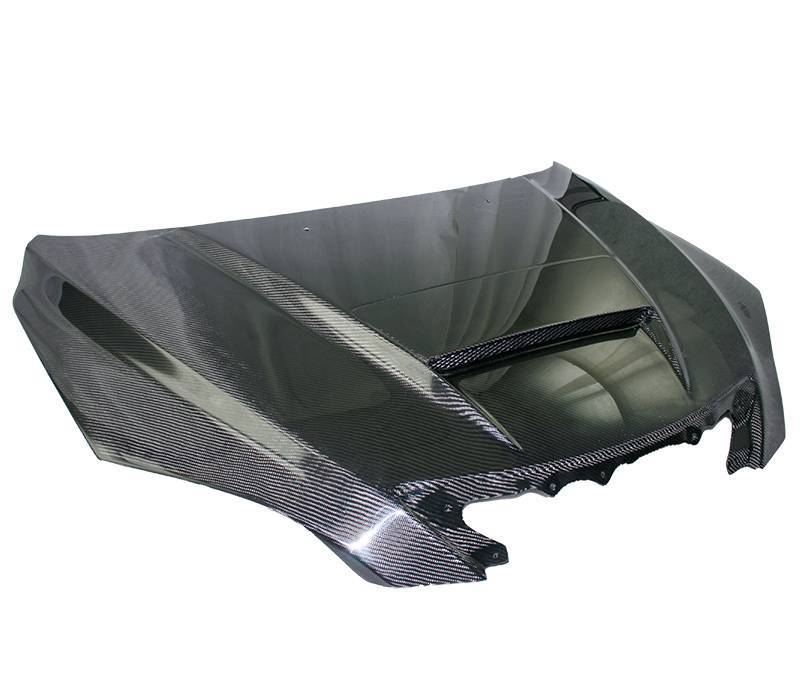 2004-2009 Mazda 3 Hatchback M Speed Style Carbon Fiber Black Hood