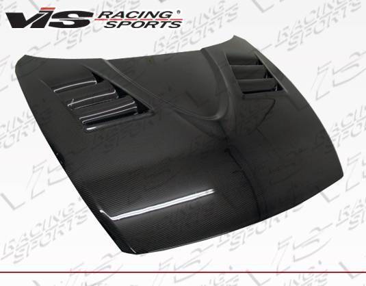2004-2012 Mazda RX8 2 doors V-SPEED Style Carbon Fiber Black Hood