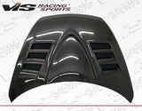2004-2012 Mazda RX8 2 doors V-SPEED Style Carbon Fiber Black Hood