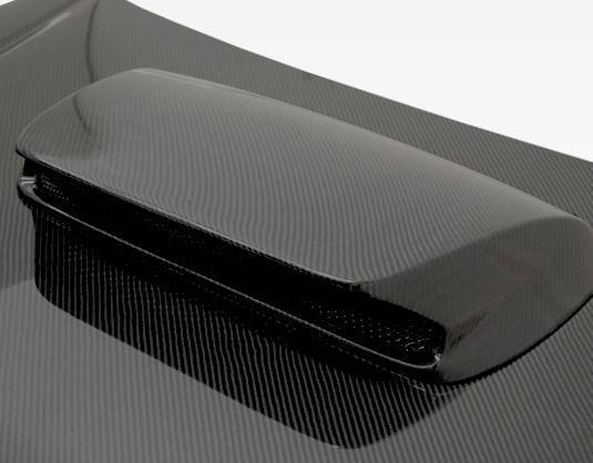 2003-2005 Subaru Forester 4 doors STI Style Carbon Fiber Black Hood