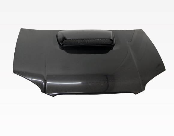 2004-2005 Subaru WRX 4 doors STI Style Carbon Fiber Black Hood