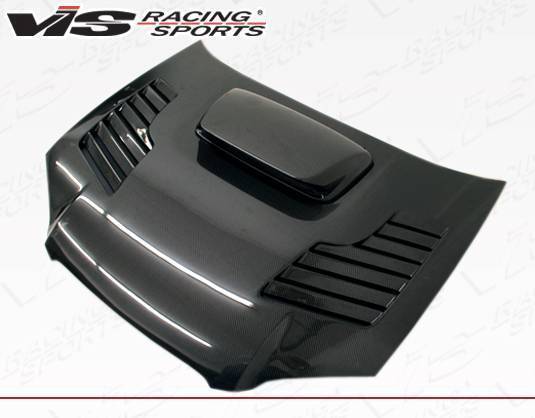 2004-2005 Subaru WRX 4 doors TRACER Style Carbon Fiber Black Hood