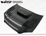 2004-2005 Subaru WRX 4 doors TRACER Style Carbon Fiber Black Hood
