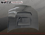 2004-2005 Subaru WRX 4 doors V Line Style Carbon Fiber Black Hood