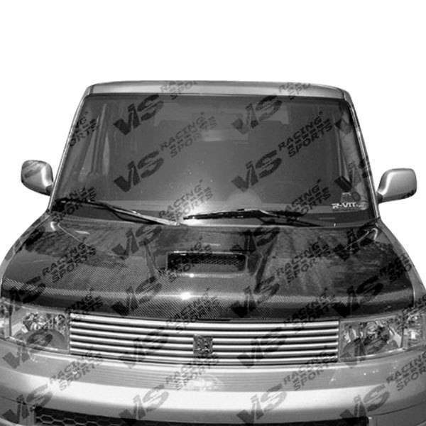 2004-2006 Scion XB 4 doors TECHNO R Style Carbon Fiber Black Hood