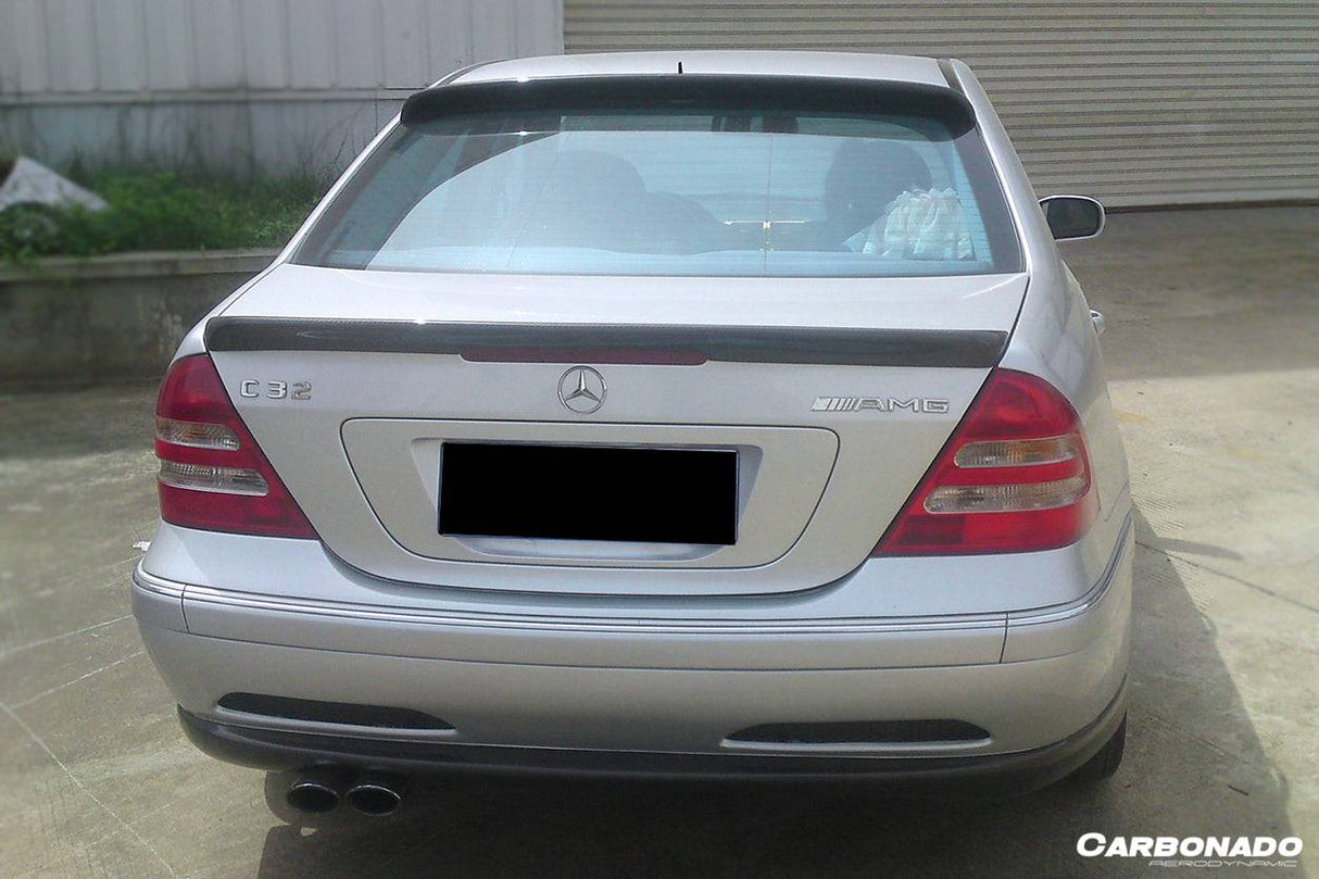 2001-2007 Mercedes Benz W203 C Class BS Style Trunk Spoiler