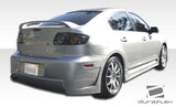 2004-2009 Mazda 3 4DR Duraflex B-2 Rear Bumper Cover - 1 Piece