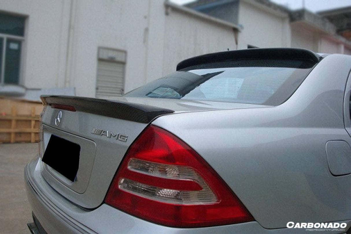 2001-2007 Mercedes Benz W203 C Class BS Style Trunk Spoiler