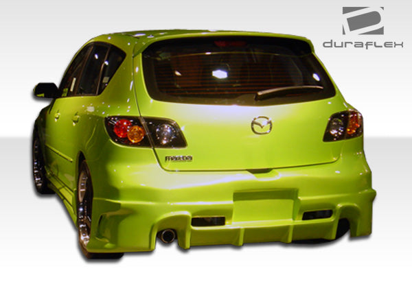 2004-2009 Mazda 3 Duraflex Raven Side Skirts Rocker Panels - 2 Piece