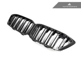 AutoTecknic Replacement Dry Carbon Front Grille - F87 M2 Competition