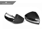 AutoTecknic Replacement Version II Dry Carbon Mirror Covers - Mercedes-Benz H247 GLA-Class