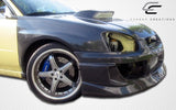 2004-2005 Subaru Impreza WRX STI Carbon Creations OEM Look Fenders - 2 Piece
