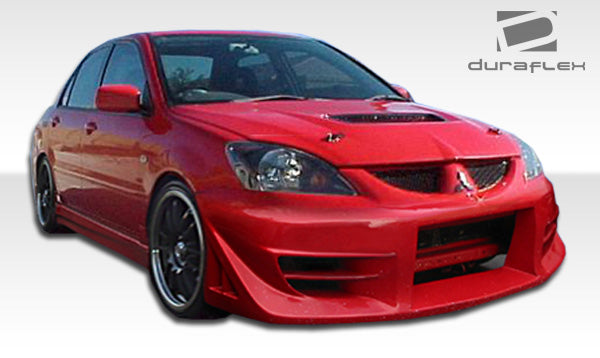 2004-2007 Mitsubishi Lancer Duraflex Walker Side Skirts Rocker Panels - 2 Piece