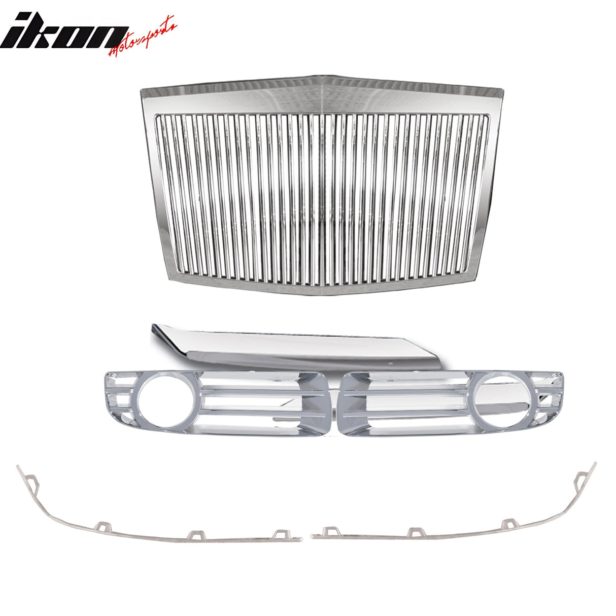 2005-2010 Chrysler 300 Front Bumper Cover Conversion Kit Unpainted PP