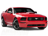 Speedform Fog Light Covers; Smoked (05-09 Mustang Gt)