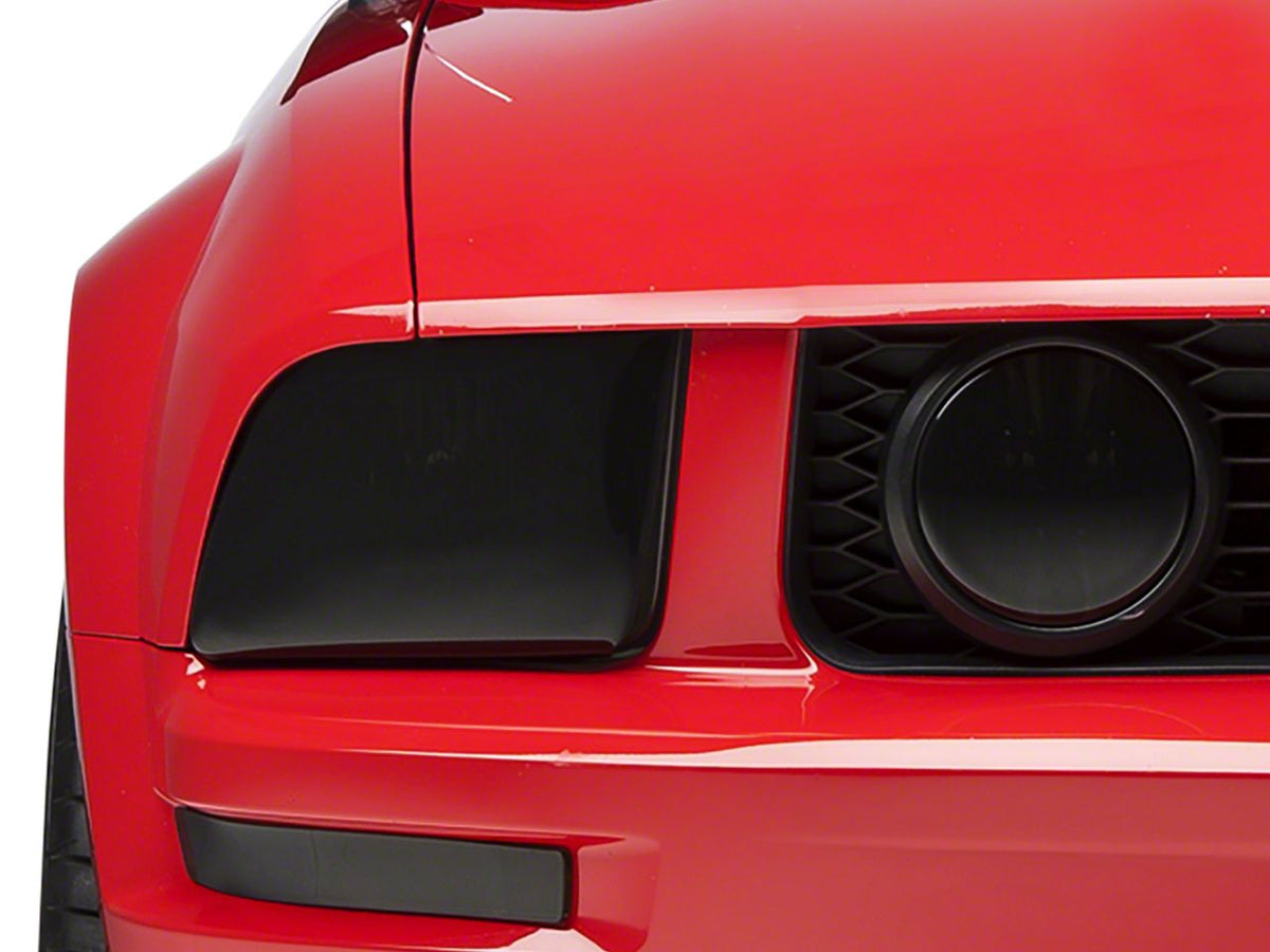 Speedform Fog Light Covers; Smoked (05-09 Mustang Gt)